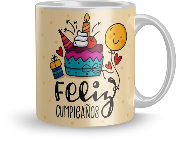 Mugs personalizados de cumpleaños